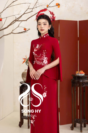 Áo dài cô dâu 7