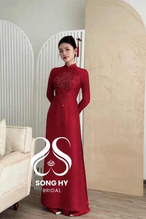 Áo dài cô dâu 6